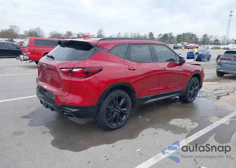2021 Chevrolet Blazer Fwd Rs from USA, damaged, VIN 3GNKBERS1MS547854